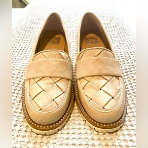 Dolce Vita Tan Woven Loafers